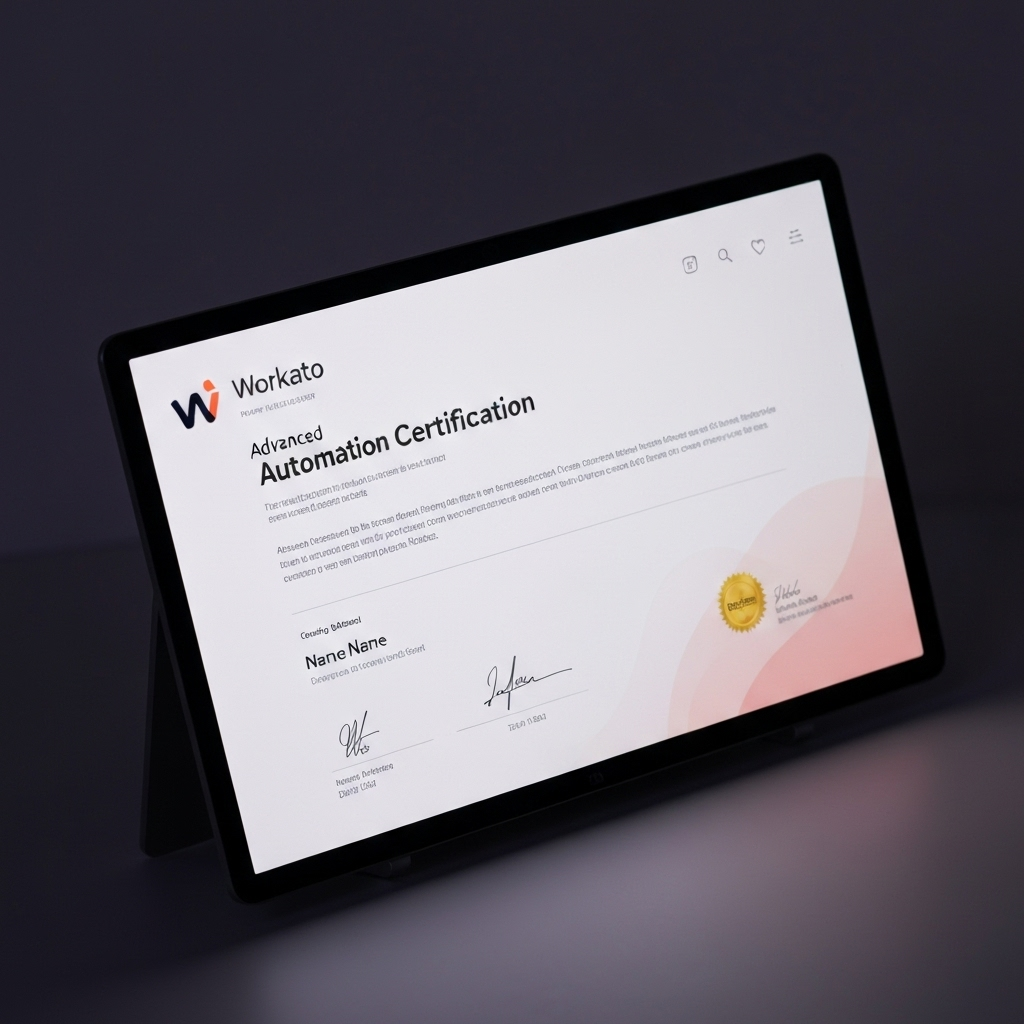 Automation Pro III Certificate