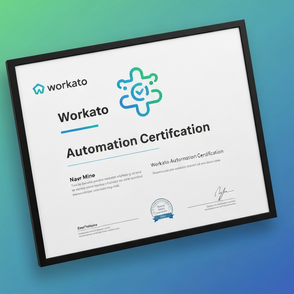 Automation Pro I Certificate